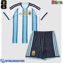 Fotballdrakt Barn Argentina Hjemmedraktsett VM 2026 Kortermet (+ Korte bukser)